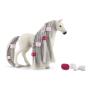 SCHLEICH Horse Club Beauty Horse Quarter Horse Mare Toy Figure, 4 Years and Above, White (42583)