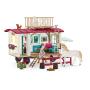 SCHLEICH Horse Club Caravan for Secret Club Meetings Toy Playset, 5 to 12 Years, Multi-colour (42593)
