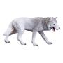 MOJO Wildlife & Woodland Arctic Wolf Toy Figure, 3 Years and Above, Grey (381052)