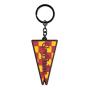 HARRY POTTER Wizards Unite Gryffindor House Rubber Keychain, Red/Yellow (KE228150HPT)