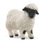 SCHLEICH Farm World Valais Black-nosed Sheep Toy Figure, 3 to 8 Years, White/Black (13965)