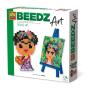SES CREATIVE Beedz Mini Artist Frida 1600 Iron-on Beads Mosaic Art Kit, Twelve Years and Above (06017)