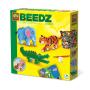 SES CREATIVE Beedz Safari Animals 2000 Iron-on Beads Mosaic Art Kit, Five Years and Above (06260)