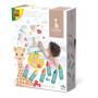 SES CREATIVE Sophie La Giraffe Bath Crayons with Shapes, 2 Years and Above (14498)