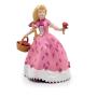 PAPO The Enchanted World Princess with a Rose Toy Figure, Three Years and Above, Pink/White (39207)