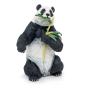 PAPO Wild Animal Kingdom Panda with Bamboo Toy Figure, Three Years and Above, Black/White (50294)
