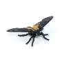 PAPO Wild Life in the Garden Moth Toy Figure, Three Years and Above, Black/Yellow (50299)