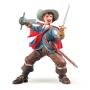 PAPO Historical Characters Athos Toy Figure, 3 Years or Above, Multi-colour (39902)