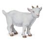 PAPO Farmyard Friends White Kid Goat Toy Figure, 3 Years or Above, White (51146)