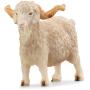 SCHLEICH Farm World Angora Goat Toy Figure, 3 to 8 Years, White (13970)