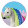 SCHLEICH Horse Club Sofia's Beauties Hair Beauty Horses Rainbow Toy Accessories, 3 to 8 Years, Multi-colour (42654)