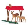 SCHLEICH Farm World Feeding the Forest Animals Toy Playset, 3 Years or Above, Multi-colour (42658)