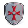 PAPO Maltese Cross Shield Foam Toy, 3 to 8 Years, Grey/Red (20011)