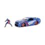 MARVEL COMICS Captain America Ford Mustang Die Cast Vehicle with Figure, Blue (253225007)