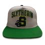 WIZARDING WORLD Harry Potter College Slytherin Snapback Baseball Cap, Grey/Green (HAR01603SBCOS)