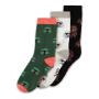 STAR WARS A New Hope Storm Trooper, Bounty Hunter and Wookie Crew Socks (3-Pack), Unisex, 39/42, Multi-colour (CR301332STW-39/42)