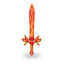 PAPO Fire Sword Foam Toy, Red/Yellow (20017)