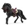 SCHLEICH Horse Club Pura Raza Espanola Stallion with Saddle & Bridle Toy Figure Set (42707)