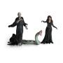 SCHLEICH Harry Potter Wizarding World Lord Voldemort, Nagini & Bellatrix Lestrange Toy Figure Set (42684)