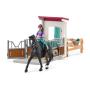 SCHLEICH Horse Club Horse Box Lisa & Storm Toy Figure Set (42709)