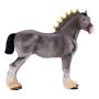 MOJO Horse World Shire Dapple Grey Toy Figure (381068)