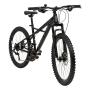 HUFFY Korros 24-Inch 21-Speed Black Hardtail Mountain Bike (24382W)