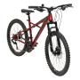 HUFFY Korros 24-Inch 21-Speed Red Hardtail Mountain Bike (24385W)