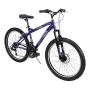 HUFFY Extent 24-inch 18-Speed Midnight Purple Children's Hardtail Mountain Bike (64359W)