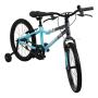 HUFFY Literide 20in Single-Speed Lagoon Blue and Moonstone Grey Children's Bike (23215W)