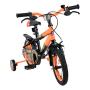VOLARE Strike Orange and Black 12-Inch Boys Children's Bike (51255)