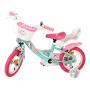 VOLARE Unicorn Green 12-Inch Girls Children's Bike (61278)