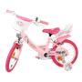 VOLARE Unicorn Pink 14-Inch Girls Children's Bike (61472)